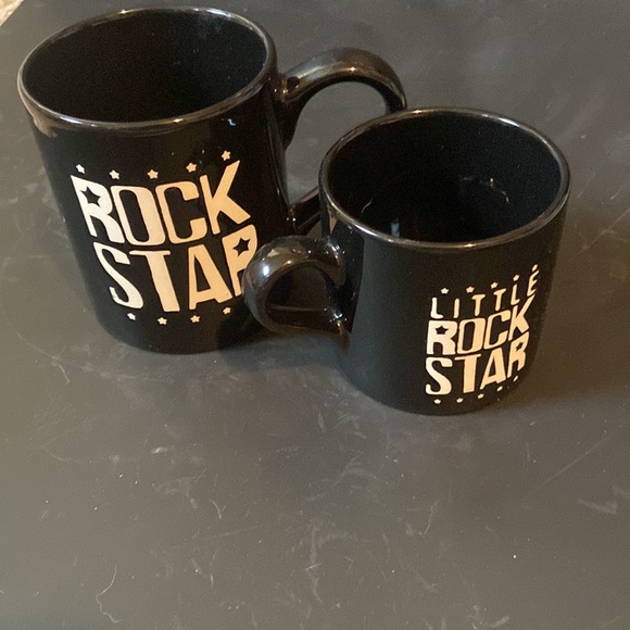 Best Friends Collection Rock Star and Little Rock Star Mugs - Picture 2 of 4